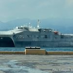 Llegada de la Cuarta Flota de la Marina de EE.UU. a Puerto Cortés