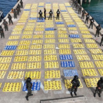 Incautación de 4.1 toneladas de clorhidrato de cocaína