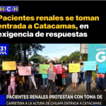 Toma de Pacientes Renales en Catacamas