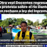 Docentes realizan toma