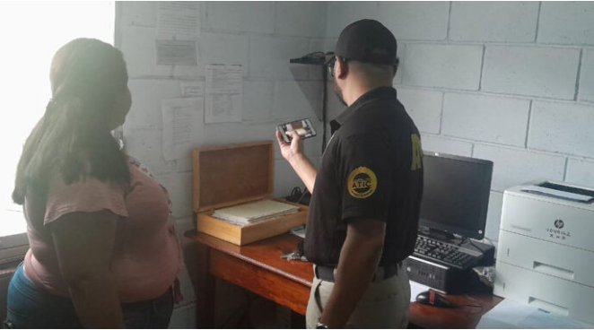 Por supuestas irregularidades en inscripciones de extranjeros realizan inspección el RNP de Duyure, Choluteca