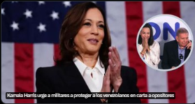 Declaraciones de Kamala Harris sobre Venezuela