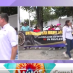 Protesta de Estudiantes de la Universidad San Miguel Arcángel de Honduras