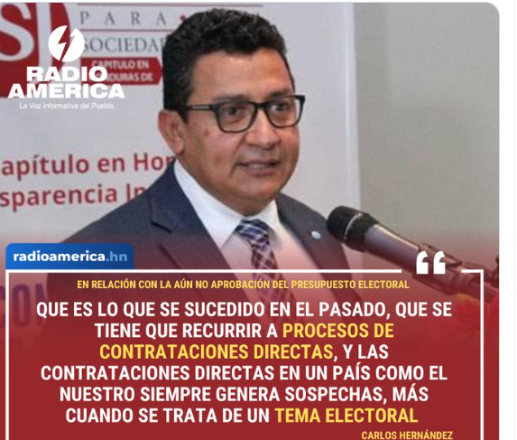 Presupuesto para elecciones en Honduras