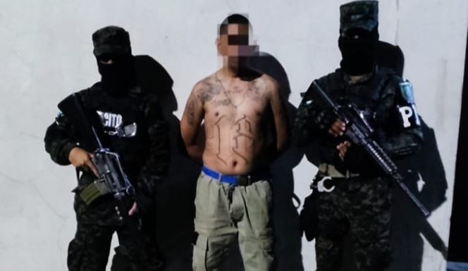 Captura de cabecilla de la Pandilla 18