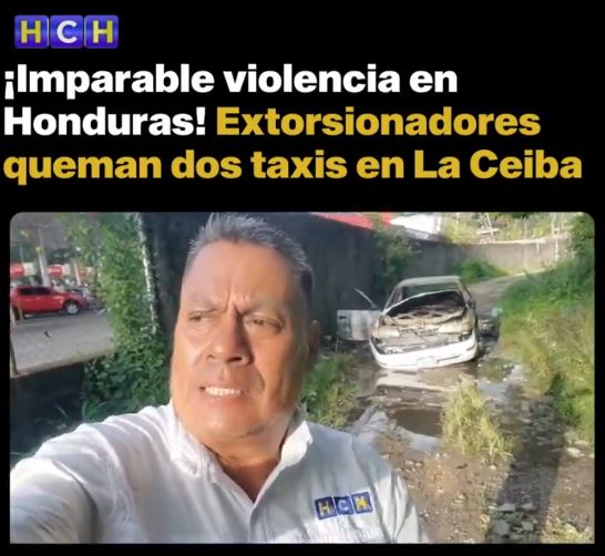Cobro de extorsión al sector transporte