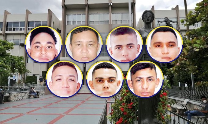 Ratifican prisión para siete policías por robo de caja fuerte