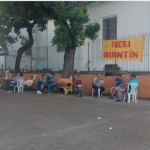 Continua la toma en la Alcaldía Municipal de Choluteca