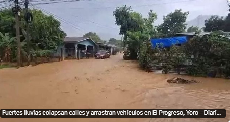 Incidencias por lluvias
