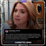 Cossette Lopéz presidenta del Consejo Nacional Electoral (CNE)