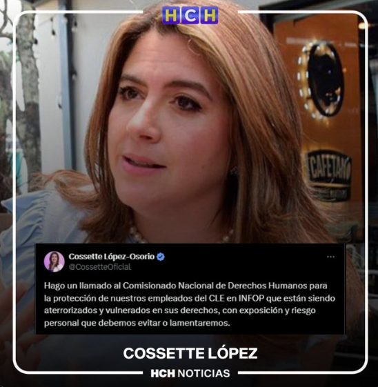 Cossette Lopéz presidenta del Consejo Nacional Electoral (CNE)