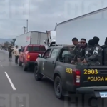 Detenidas varias rastras que trasportan material electoral en las cercanías de Támara