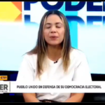 Precandidata diputada Partido Libre, Rocío Santos.
