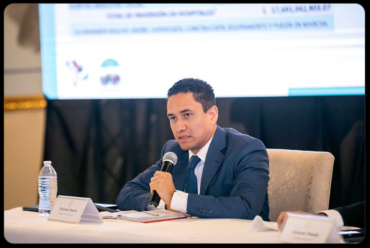 El titular de la Secretaría de Finanzas, Christian Duarte.