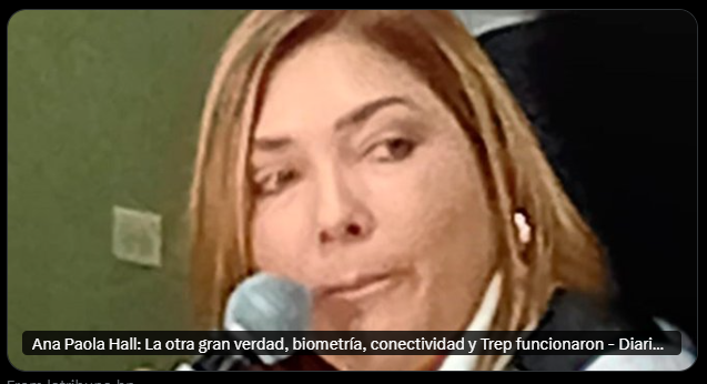 Ana Paola Hall: La otra gran verdad, biometría, conectividad y Trep funcionaron