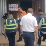 Comisionados de los Derechos Humanos llegan al Centro Logístico Electoral (CLE)