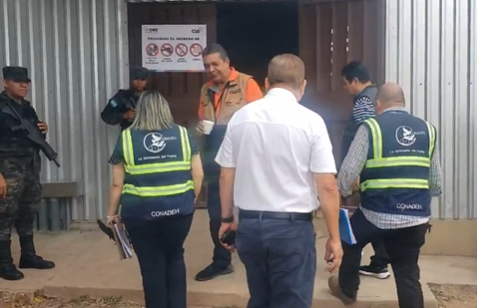 Comisionados de los Derechos Humanos llegan al Centro Logístico Electoral (CLE)