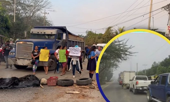 Liberan la CA-4 en Naco, Cortés tras protesta por falta de maestros en centro educativo.