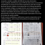 Rodolfo Pastor, pidió a las autoridades del Consejo Nacional Electoral (CNE) garantizar la revisión rigurosa de actas electorales