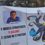 Plantón, pobladores de Tocoa, Colón llegan a los Tribunales en materia de Criminalidad Organizada