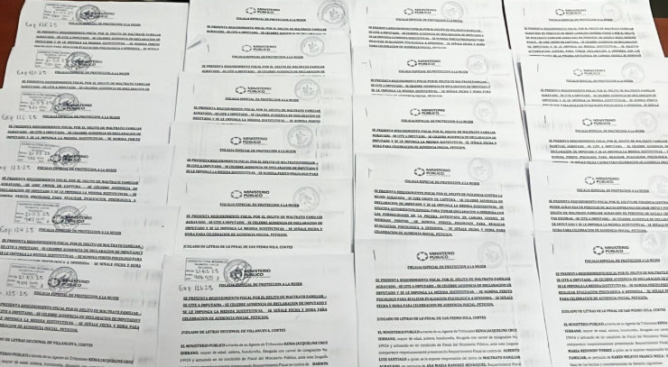 Fiscalía Especial de Protección a la Mujer (FEP-MUJER) presenta 22 requerimientos fiscales
